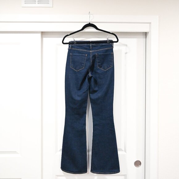 L'Agence Size 26 Bell High Rise Flare Phoenix Jean in Dark Wash - Picture 5 of 7